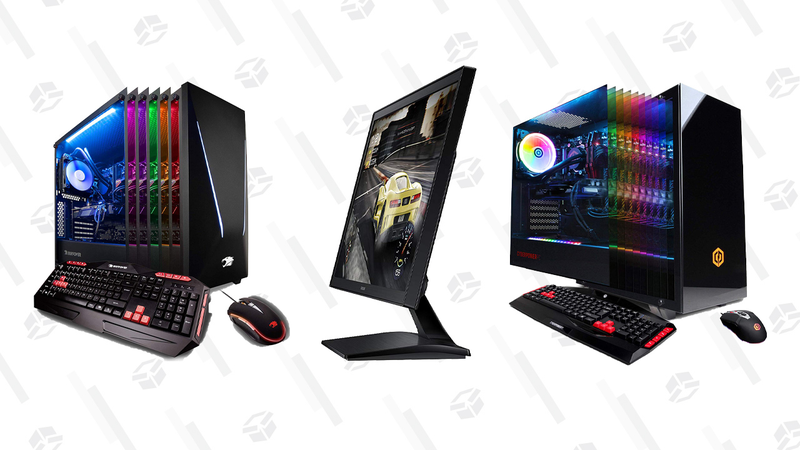 Monitor PC paa jugadores Samsung LS27E330HZX/ZA 27'’ | $128 | AmazonPC para jugadores CYBERPOWERPC Gamer Master GMA1394A | $1200 | AmazonPC para jugadores iBUYPOWER | $1400 | AmazonGráfico: Tercius Bufete